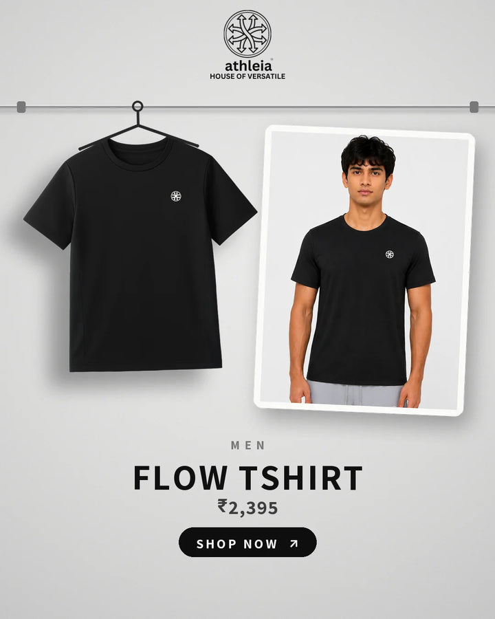 Athleia Flow Tshirt Black
