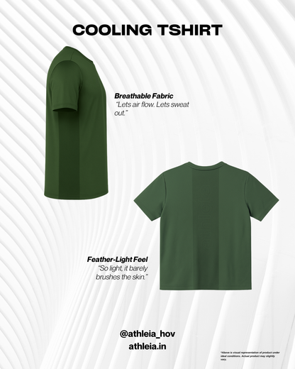 Athleia Cooling Tshirt Green