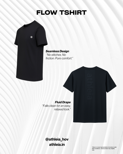 Athleia Flow Tshirt Black