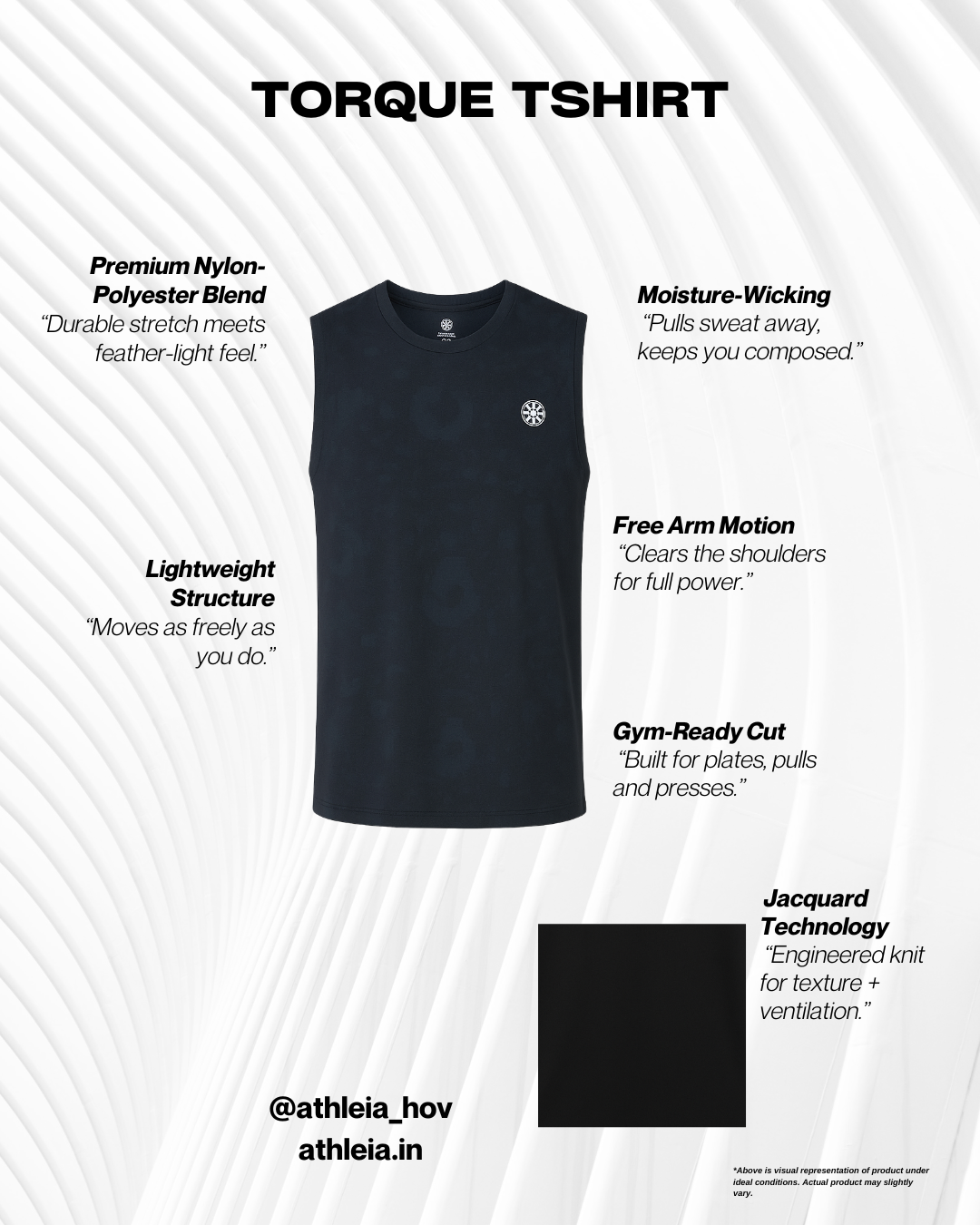 Athleia Torque sleeveless Black