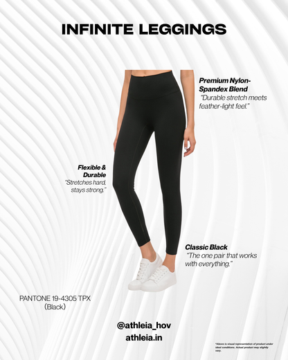 Athleia Infinite Leggings Black