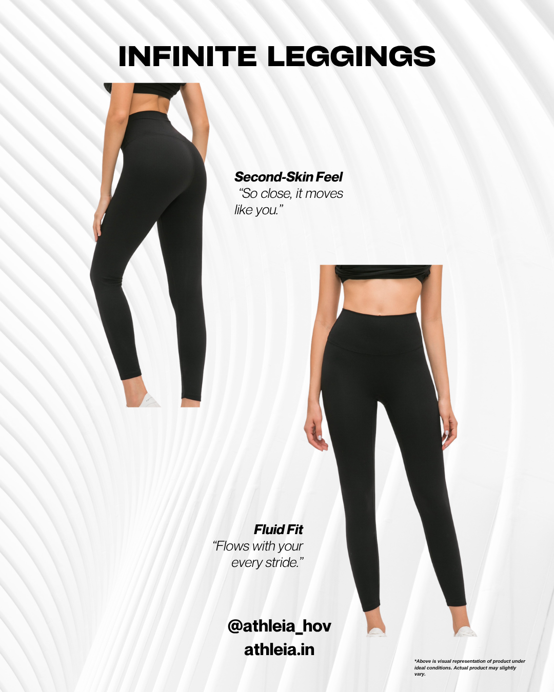 Athleia Infinite Leggings Black