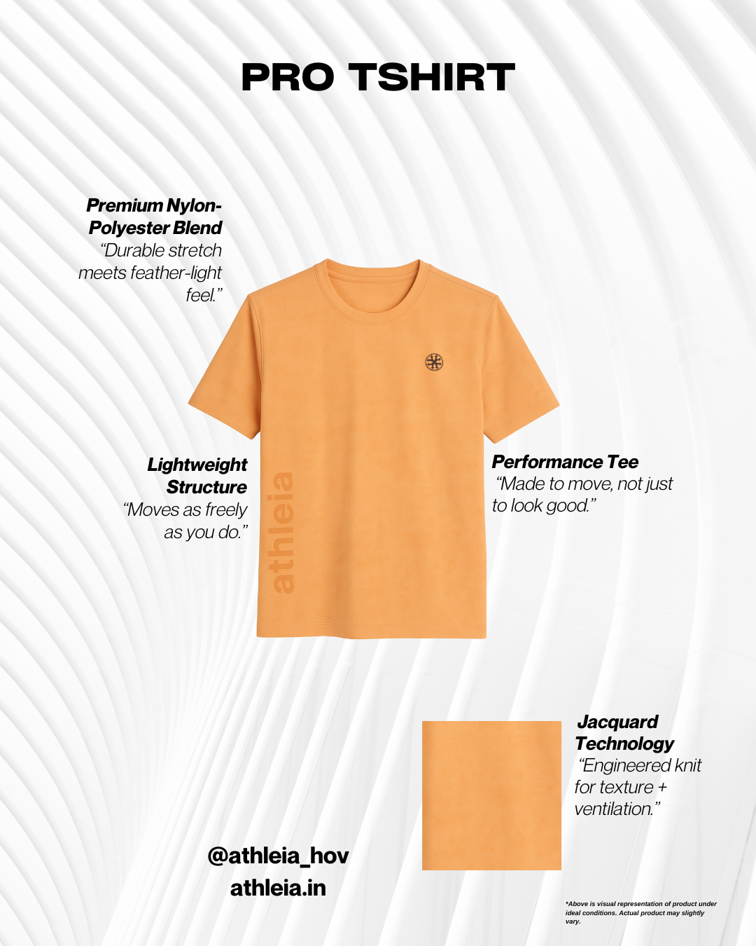 Athleia Pro Tshirt Orange