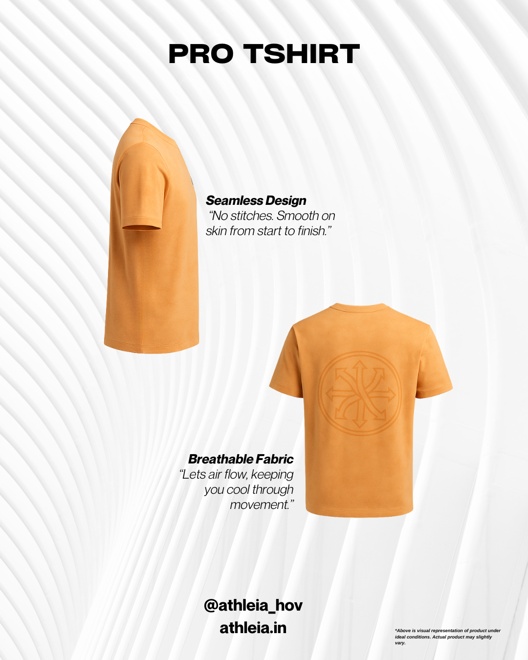 Athleia Pro Tshirt Orange