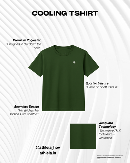 Athleia Cooling Tshirt Green