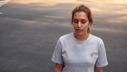 Athleia Women Breathe Top Silver