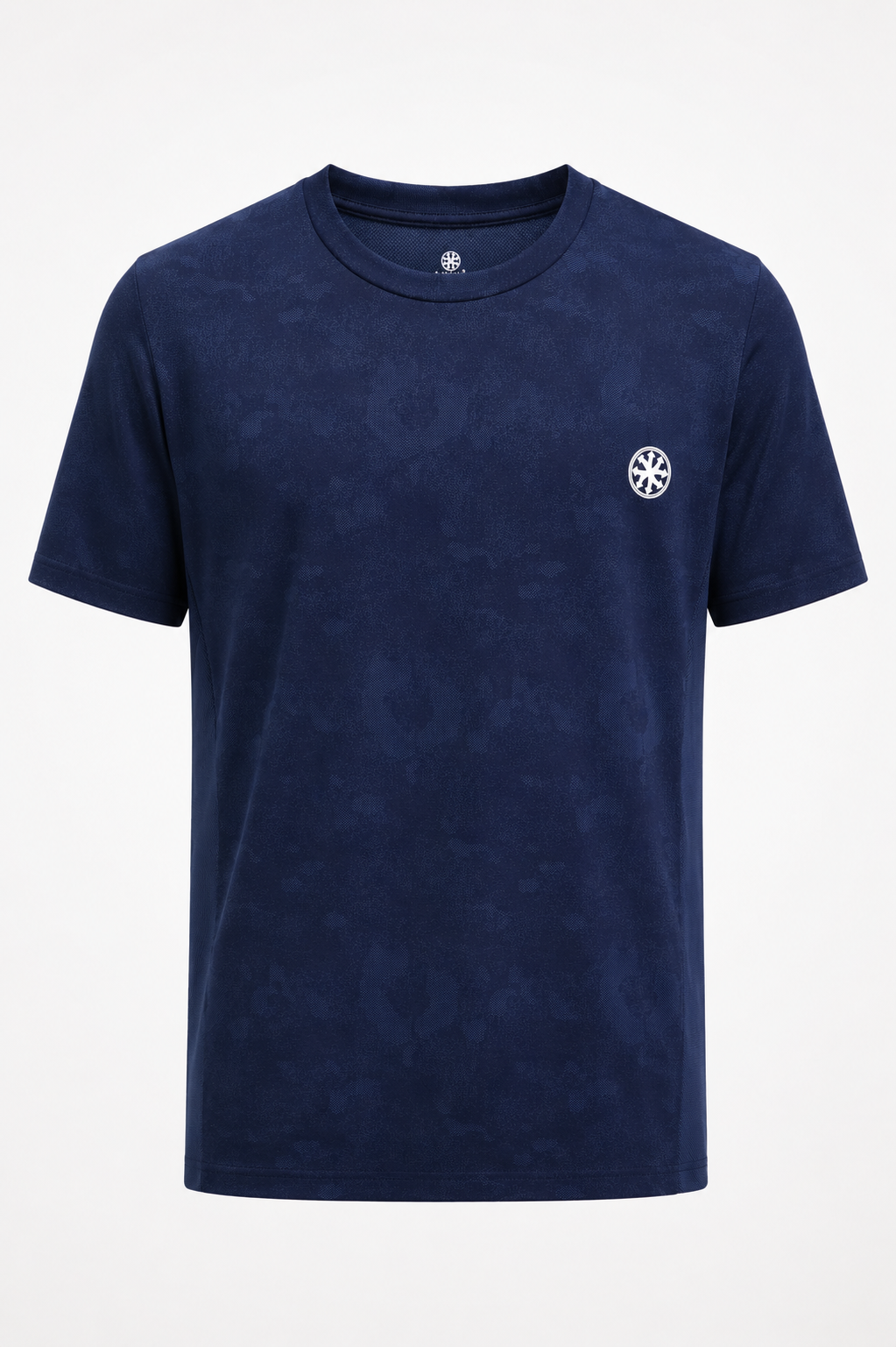 Athleia Seamless Jacquard T shirt Blue