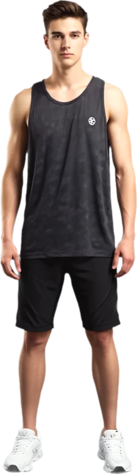 Torque Sleeveless and Sprintlite Shorts Black