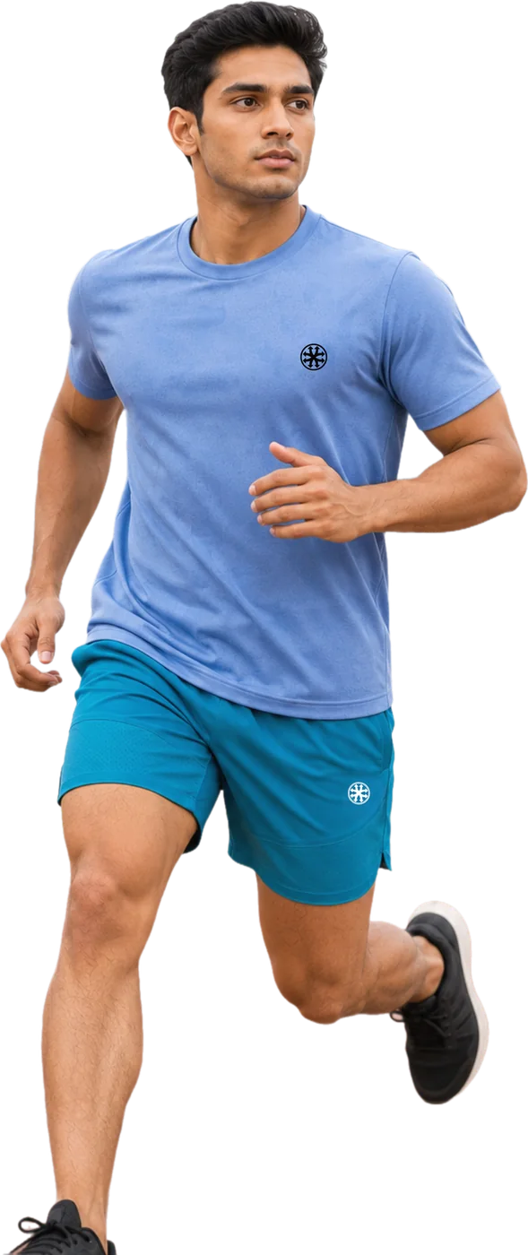 Jacquard Tee and Apex Shorts