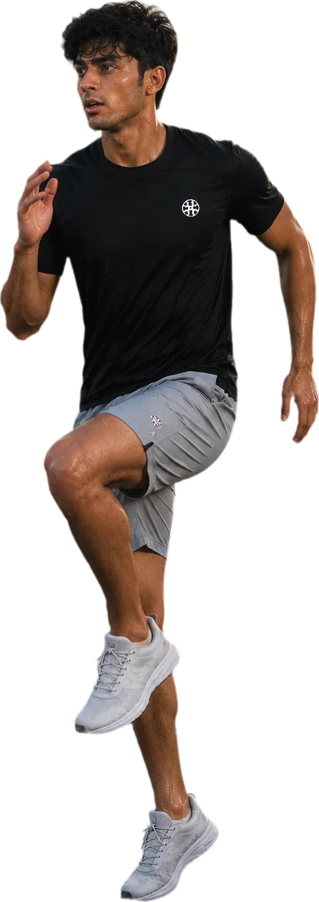 Flow Tshirt and Pulse Shorts